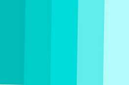Perbedaan antara pirus dan warna mint