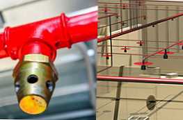 Разликата между противопожарните пожарогасителни системи