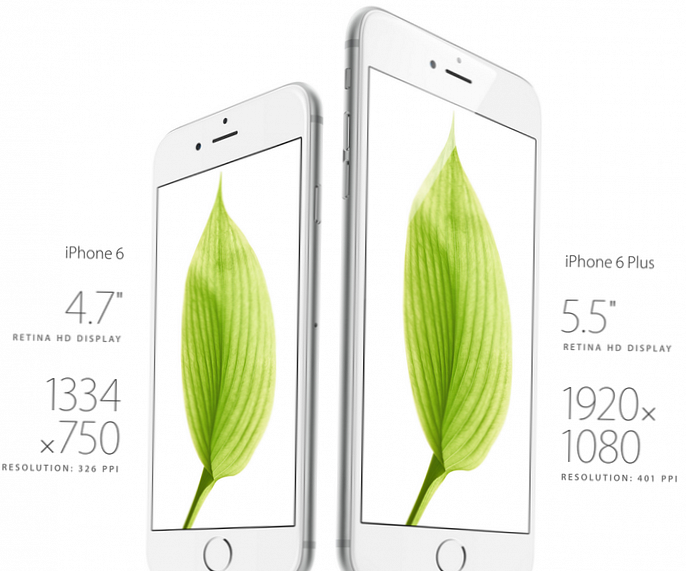 Perbedaan antara iPhone 6 dan iPhone 6 Plus