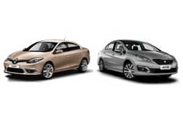 Usporedba Renault Fluence ili Peugeot 408 i koji automobil je bolje kupiti?