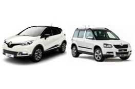 Сравнение на Renault Kaptur или Skoda Yeti и коя кола е по-добра