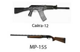 Saiga-12 alebo MP-155 porovnanie a čo je lepšie