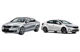 Srovnání vozů Škoda Octavia nebo Kia Cerato a které je lepší koupit