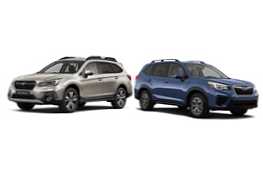Subaru Outback a Forester, ktorý je lepší a ktoré auto si vybrať