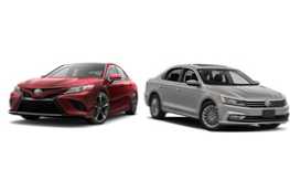 Toyota Camry atau Volkswagen Passat - perbandingan mobil dan mana yang lebih baik