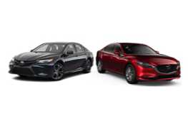 Toyota Camry atau Mazda 6 yang membedakan mobil dan mana yang lebih baik untuk dipilih
