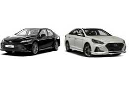 Porovnanie automobilov Toyota Camry alebo Hyundai Sonata, ktoré je lepšie kúpiť
