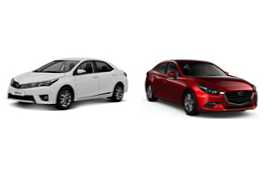 A Toyota Corolla vagy a Mazda 3 autó összehasonlítása, és melyik a jobb