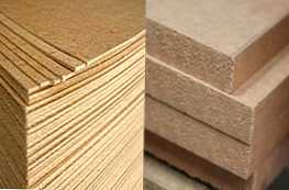 Jaký je rozdíl mezi dřevovláknitými a MDF materiály?