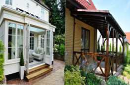 Mi a különbség a veranda és a terasz között?