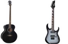 Bas gitara i električna gitara - kako se razlikuju