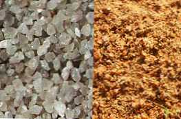 По какво се различава кварцовият пясък от обикновения строителен пясък