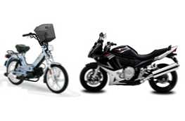 Jaký je rozdíl mezi mopedem a motocyklem?