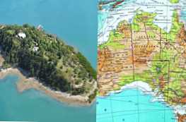 Каква е разликата между острова и континента