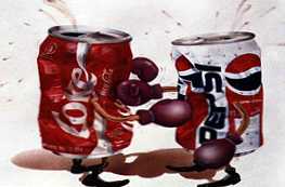 Mi a különbség a Pepsi és a Coca-Cola között?