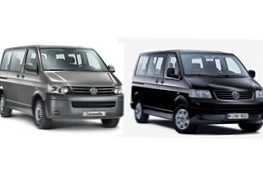 Aký je rozdiel medzi automobilmi Volkswagen Caravelle a Multivan