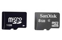 Каква е разликата между MicroSD и MicroSDHC?