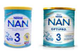 Каква е разликата между млечните формули NAN и NAN OPTIPRO
