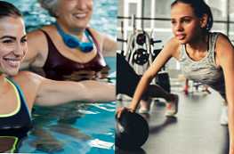 Какво е по-добре за водна аеробика или фитнес за отслабване?