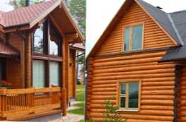 Katera je boljša hiša iz lesa ali hlodov?