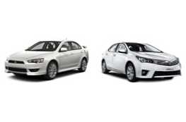 Какво е по-добре да си купите Mitsubishi Lancer или Toyota Corolla?