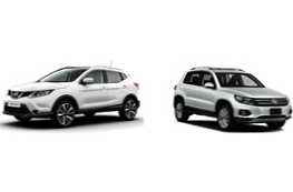 Co je lepší nissan Qashqai nebo Volkswagen Tiguan?