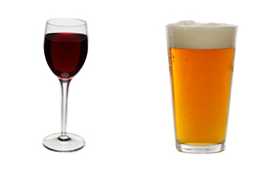 Co lepiej pić wino lub piwo porównanie i funkcje