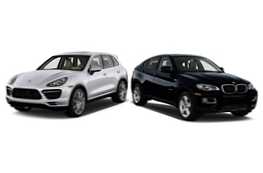 Mi a jobb porsche cayenne vagy a BMW X6, és hogyan különböznek egymástól?