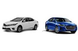 Apa yang lebih baik perbandingan dan perbedaan Toyota Corolla atau Hyundai Elantra