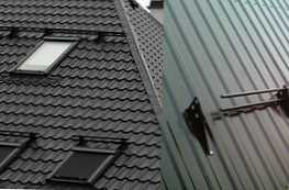 Какво е по-добре да изберете за покрив метална керемида или професионална настилка?