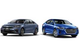 Kaj je bolje izbrati Kia Cerato ali Hyundai Elantra?
