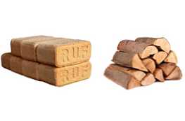 Co lepiej wybrać brykiet paliwowy lub drewno opałowe?