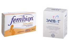 Femibion ​​ili Elevit kako se razlikuju i što je bolje odabrati?