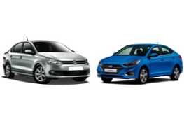 Perbandingan Volkswagen Polo dan Hyundai Solaris dan apa yang lebih baik untuk dibeli