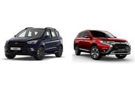 Perbandingan Ford Kuga atau Mitsubishi Outlander dan mana yang lebih baik?