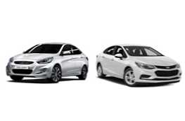 Porovnanie automobilov Hyundai Solaris alebo Chevrolet Cruze a čo je lepšie