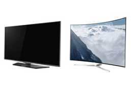 Layar TV mana yang lebih melengkung atau rata?