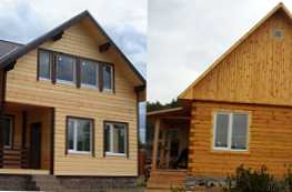 Bingkai dan rumah kayu bagaimana mereka berbeda dan mana yang lebih baik