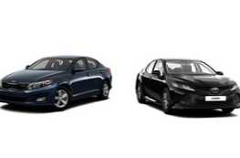Primerjava KIA Optima ali Toyota Camry in katera je boljša