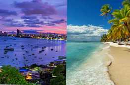 Kje je bolje iti na Tajsko ali v Dominikansko republiko?