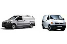 Сравнение на Mercedes Benz Vito или Volkswagen Transporter T4 и кое е по-добро