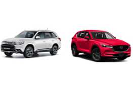 Mitsubishi Outlander nebo Mazda CX-5 - které auto je lepší?
