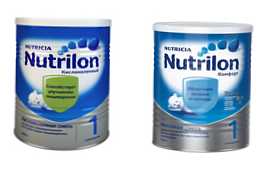 Nutrilon dan Nutrilon Menghibur perbedaan mereka dan mana yang lebih baik