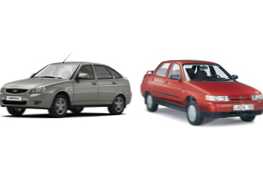 Сравнение на автомобили Priora или VAZ 2110 и кое е по-добро