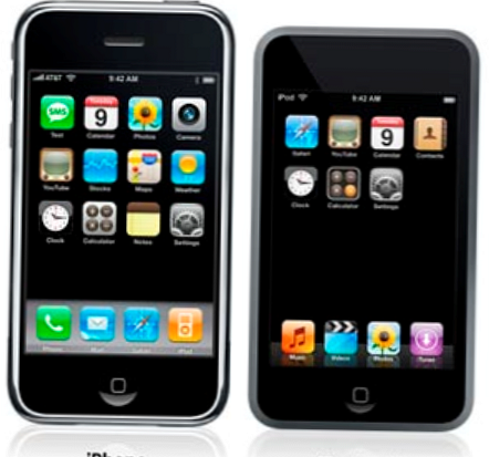 Perbedaan antara iPhone dan iPod