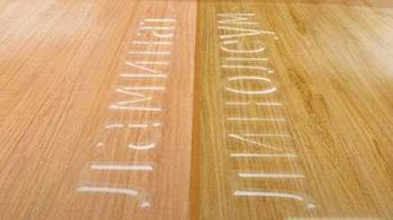 Perbedaan antara laminasi dan linoleum