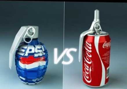 Разликата между Pepsi и Coca-Cola