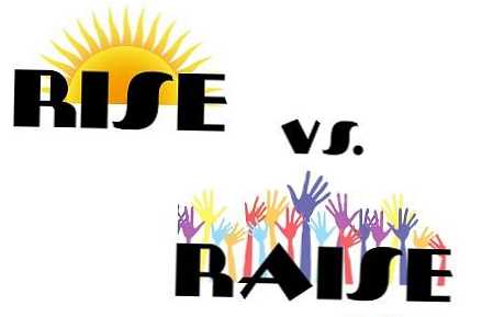 Rozdíl mezi Raise a Rise