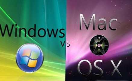 Разликата между Mac OS и Windows