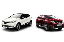 Renault Captur або Nissan Qashqai порівняння і що краще